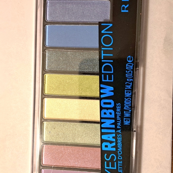 Rimmel Magnif'eyes Rainbow Edition 011 Eyeshadow 12 Color Palette NWT - Picture 2 of 3